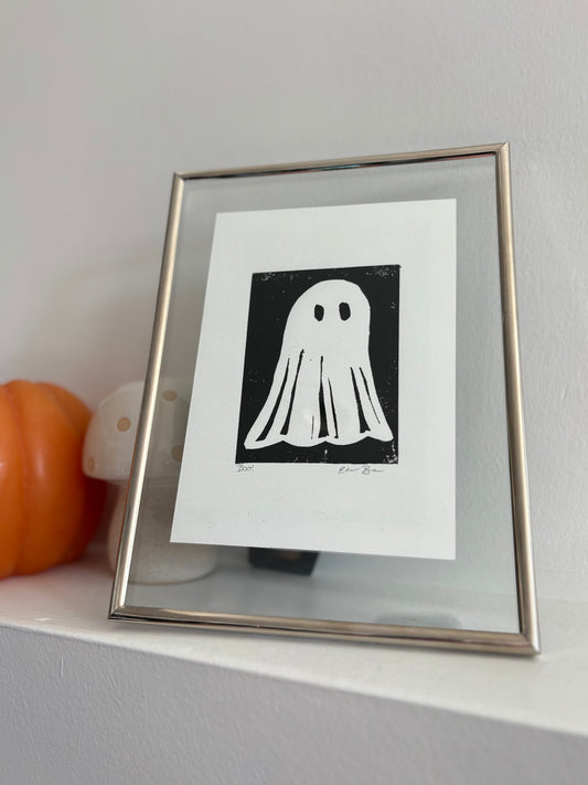 Boo! - 3x4 print on 5x7 paper